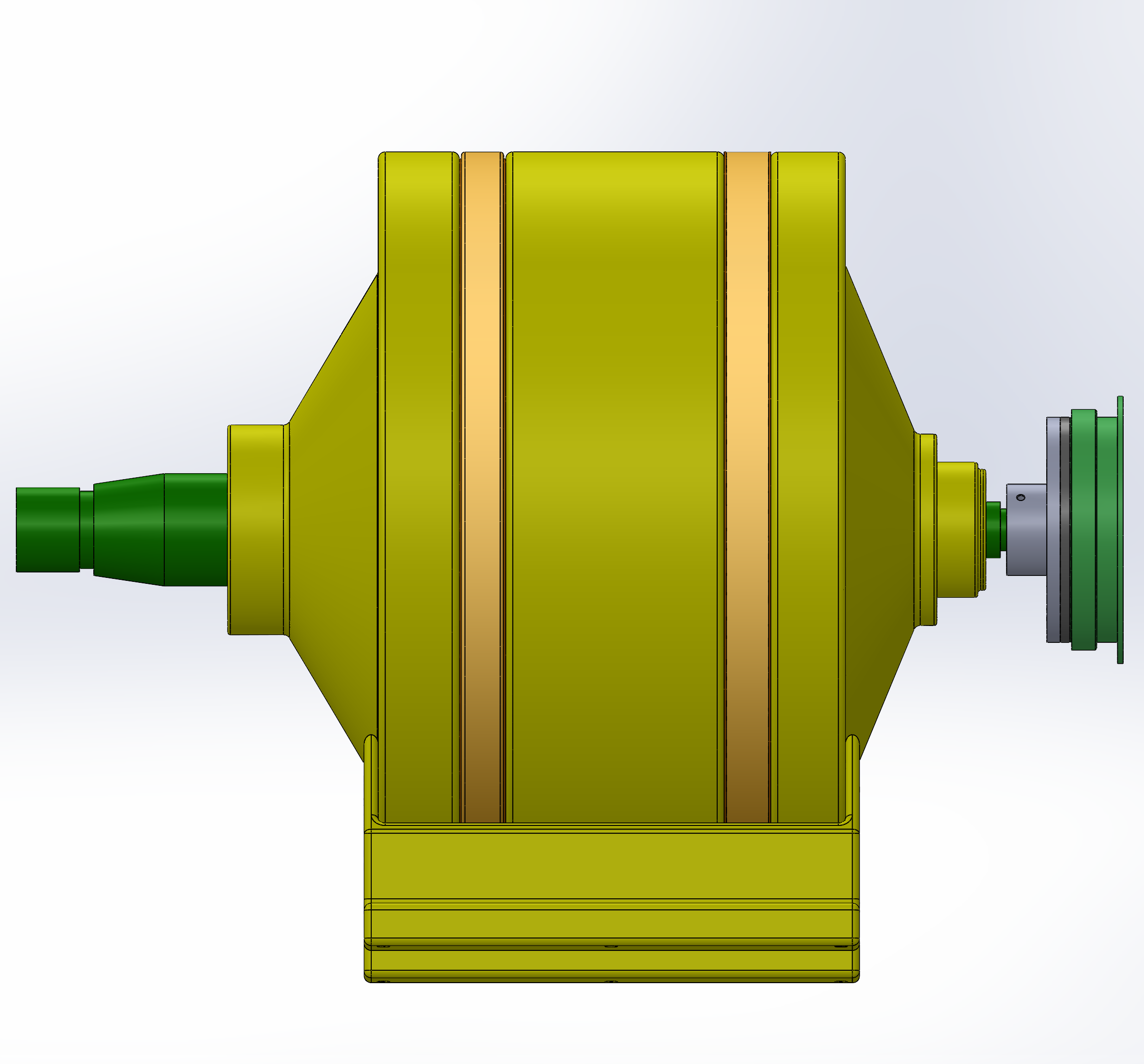 Cover image for Two-Stage Planetary Gearbox for Industrial Hoist Systems